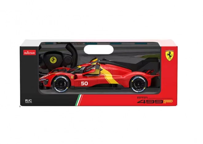 Távirányítós Sportautó Ferrari 499P Piros 1:24