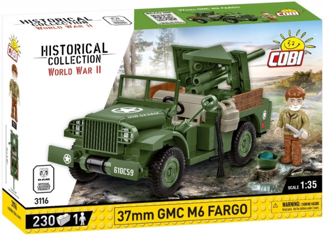 Amerikai GMC M6 Fargo 1937-es építőkészlet