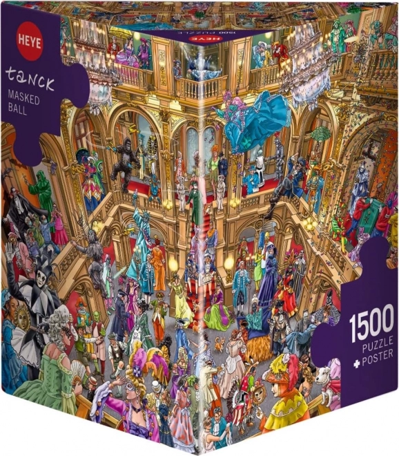 Heye puzzle állatjelmezekkel 1500 darabos