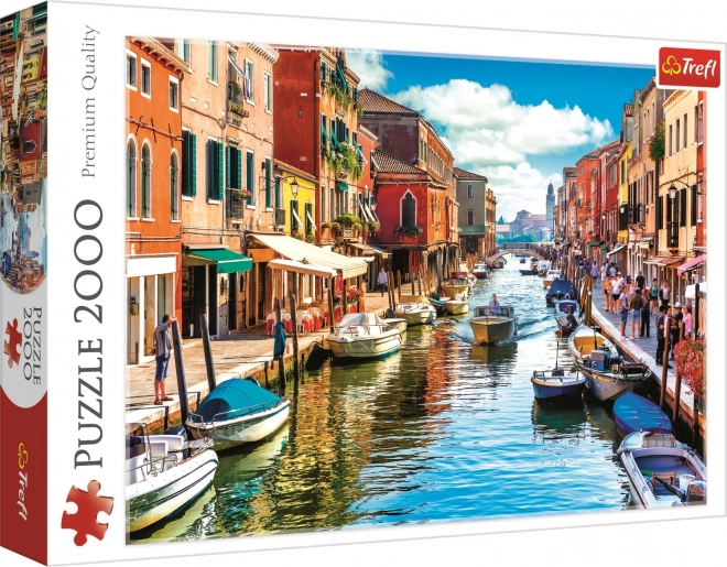 Murano sziget Velence Puzzle 2000 darab Trefl