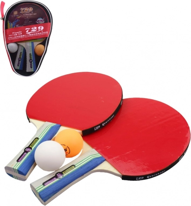 Pingpongütő készlet és 2 labda