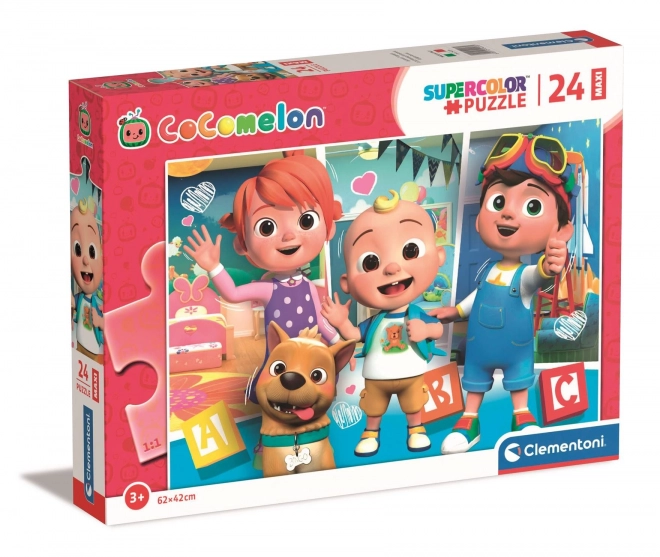 Clementoni Puzzle CoComelon és barátai MAXI 24 darab