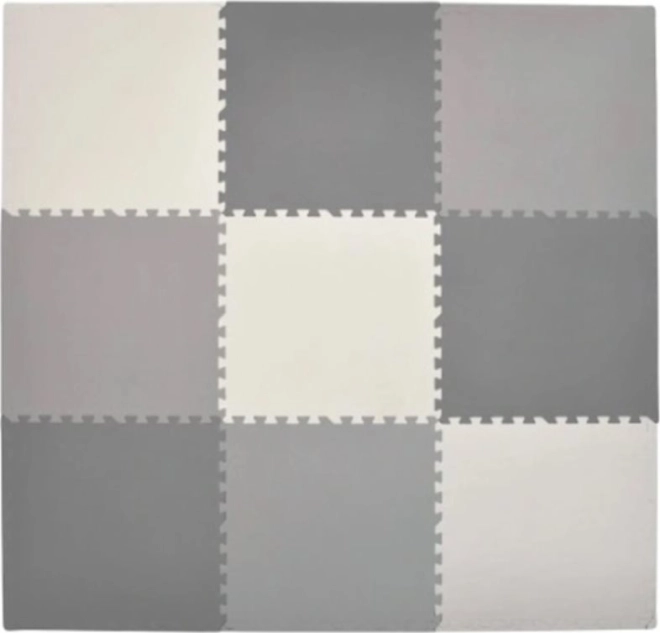 Hab puzzle szürke árnyalataival szegéllyel