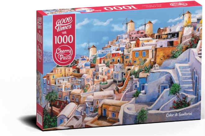 Santorini színei puzzle 1000 darabos