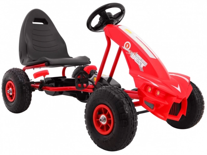 Bajnok pedálos gokart gyerekeknek 3+ piros