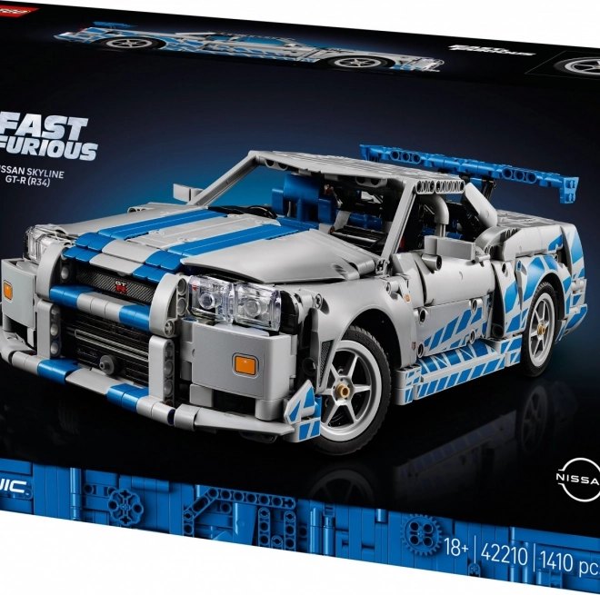 Klocki Technic Nissan Skyline GT-R a Halálos iramban filmből
