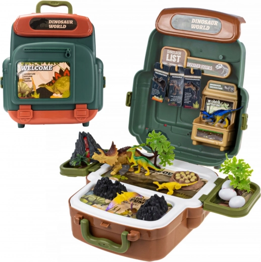 Hordozható 2 az 1-ben bőrönd: tároló és játéktér