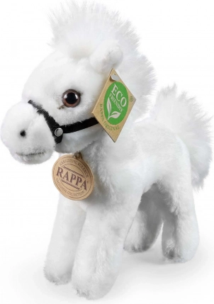 rappa plüss fehér ló 20 cm eco‑friendly