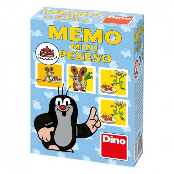 Dino mini memória játék Kisvakond mintával