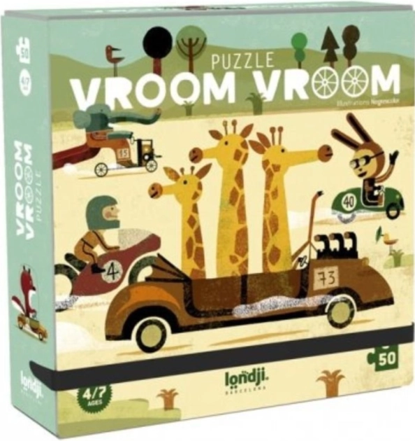Puzzle Nagy versenyek Londji - 50 darab