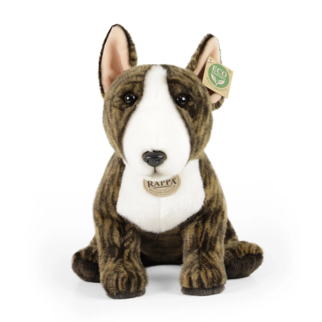 Plüss angol bullterrier 30 cm öko-barát