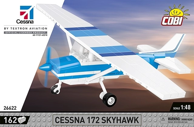 Kockák Cessna 172 Skyhawk építőgép