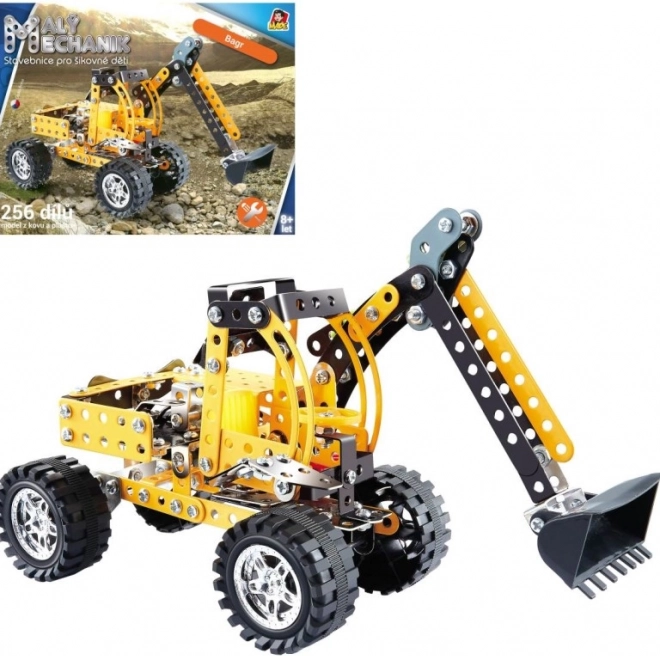 Kis Mechanikus Markoló Építőjáték 256 db