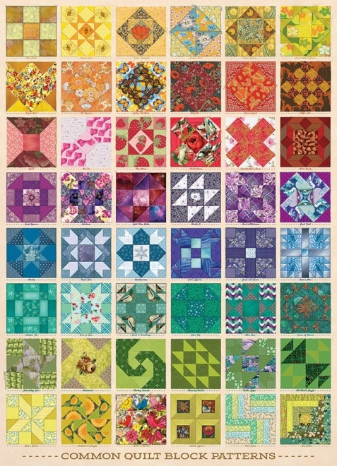 Foltos Takaró Kockák Puzzle 1000 Darabos Cobble Hill