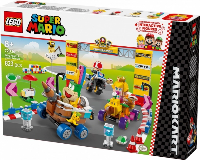 Lego Super Mario Baby Peach és Grand Prix készlet