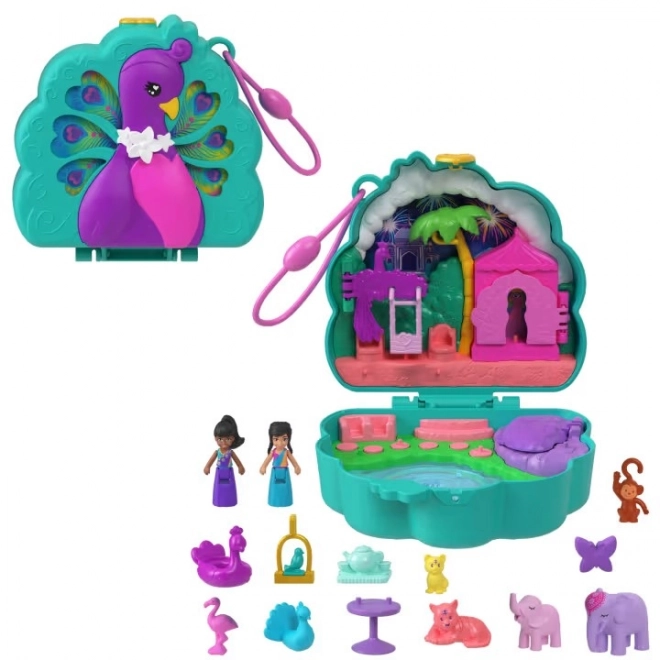 Polly Pocket Pávakert Játékszett