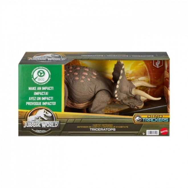 Jurassic World eko triceratops figura