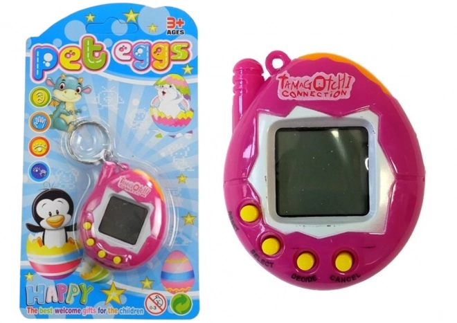 Rózsaszín Tamagotchi Elektronikus Háziállat Játék