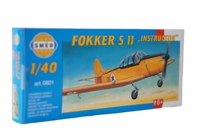 Fokker s 11 "Instructor" 1:48 méretarányú modell