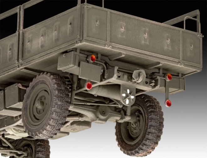 UNIMOG 404 S 1/35 jármű műanyag modell