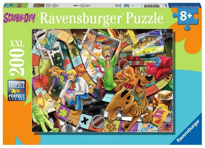 Scooby Doo kísérteties játék XXL puzzle 200 darabos - RAVENSBURGER