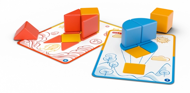 Geomag mágneses építő játék Magicube formák 16 részes