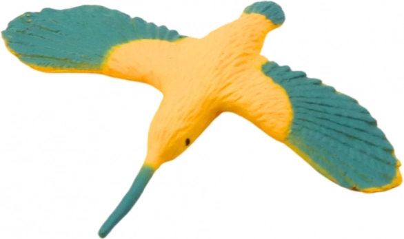 Exotikus madarak hibiszkusz sárga mini figura készlet 4-11 cm 6 db