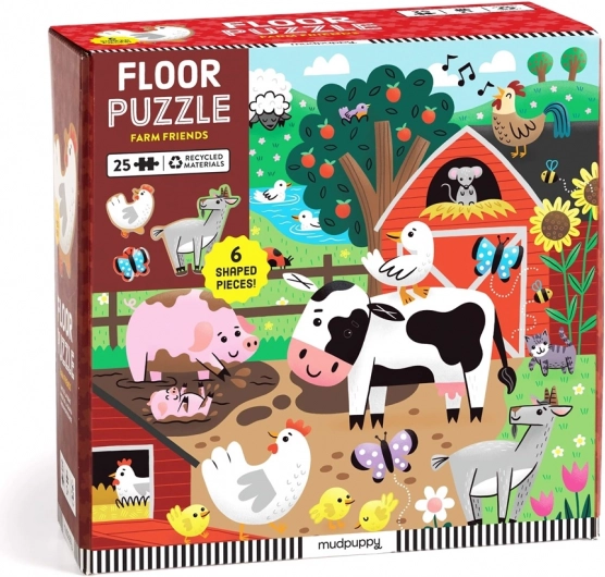 Mudpuppy padló puzzle Barátok a farmáról