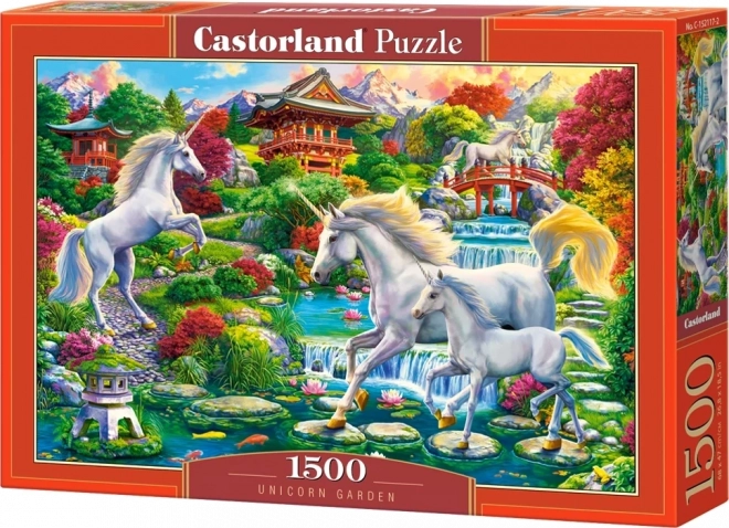 Castorland egyszarvú kert puzzle - 1500 darabos