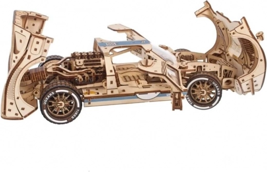 Ugears 3D fa mechanikus puzzle Endurance Racer