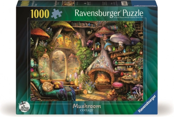 Ravensburger gomba kunyhó kirakós 1000 darabos
