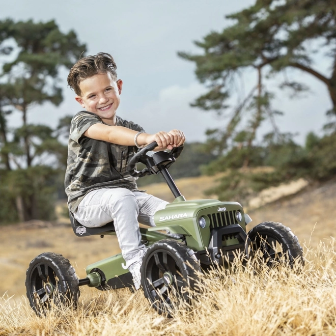 Gokart Buzzy Jeep Sahara csöndes kerekek 30 kg-ig