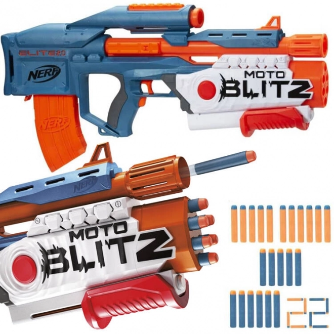 nerf elite 2.0 motoblitz 2 az 1-ben blaster