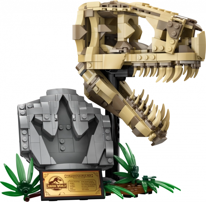 Lego jurassic world dínó koponya - Tyrannosaurus csontváz