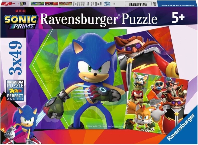 Sonic Prime 3x49 darabos puzzle gyerekeknek