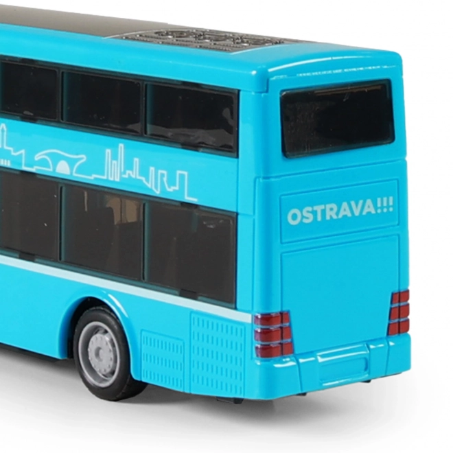 Kétszintes busz modell Ostrava