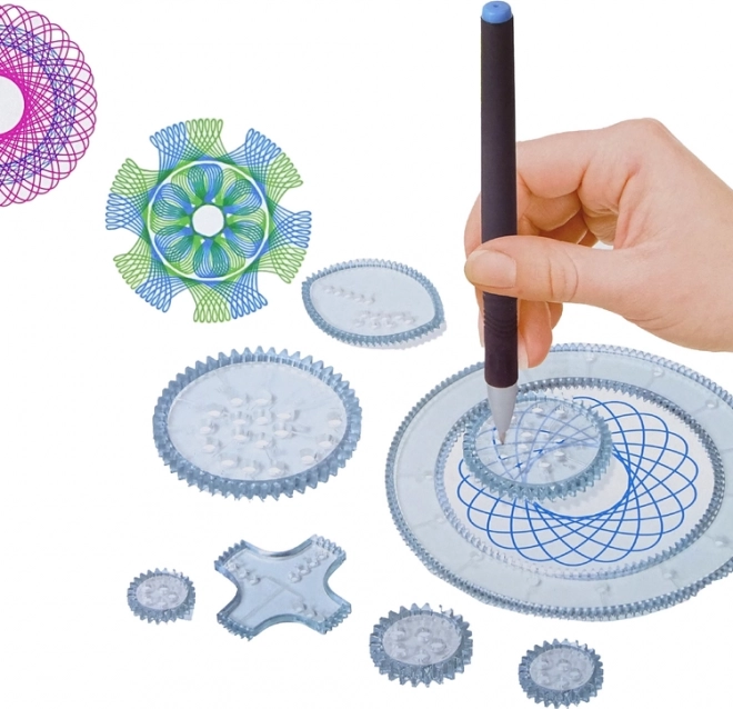 Pontos spirálok és ornamentikák alkotása