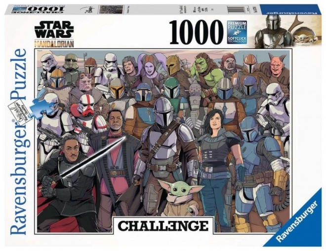 Star Wars Baby Yoda 1000 darabos Ravensburger puzzle kihívás