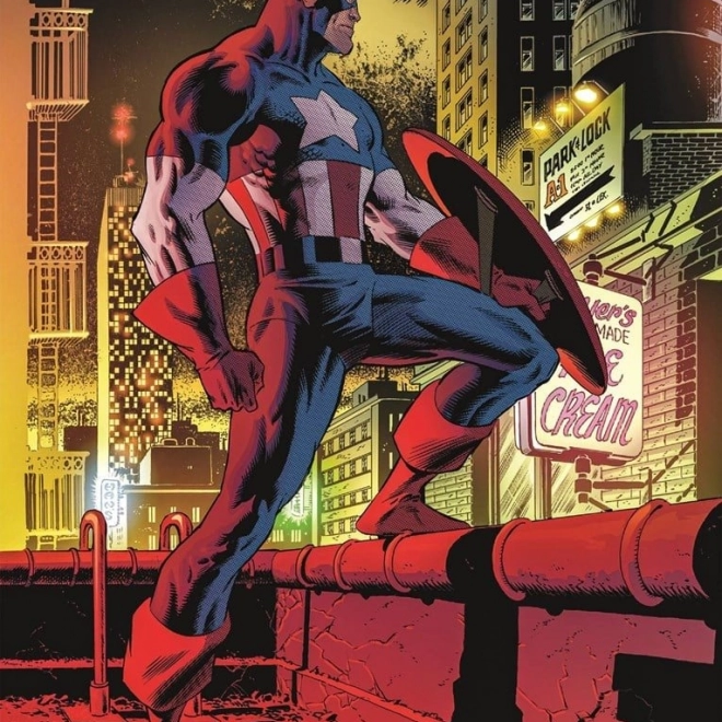 Clementoni puzzle Marvel: Amerika Kapitány 1000 darab