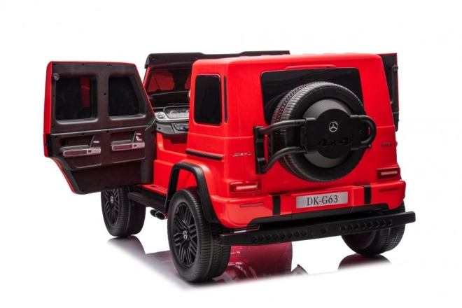 Akkumulátoros Mercedes G63 XXL piros 4x4