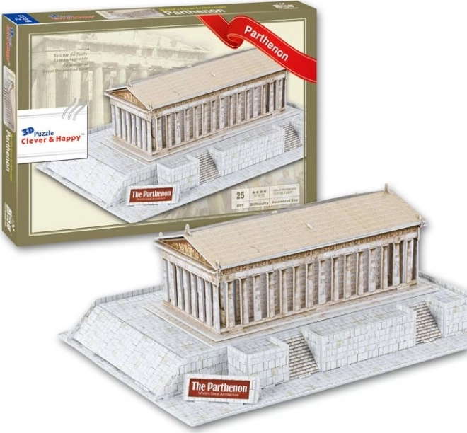 Clever&Happy 3D puzzle: Parthenon Görögországban