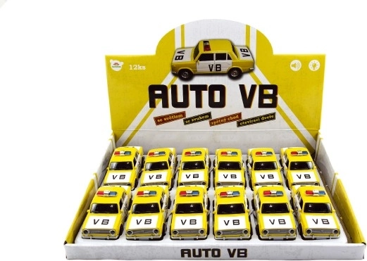 Rendőrautó VB Lada 1200 elemmel, hanggal és fényekkel