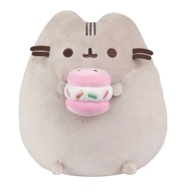 Aranyos Pusheen dizájn makarónnal