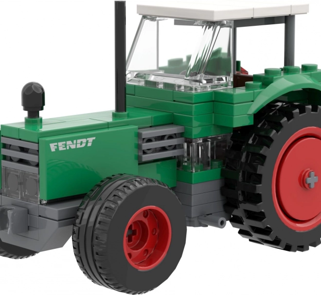 Építőkészlet BRIXIES Plus Történelmi Traktor Fendt Farmer 105S