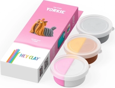 Hey Clay Gyurmafigura Yorki Kutya