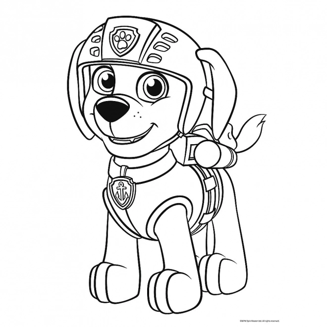 Paw Patrol kétszeres maxi puzzle - Chase, Marshal és Sky