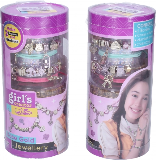 Rózsaarany medálok és betűk