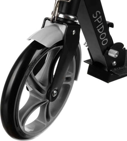 Összecsukható városi roller nagy kerekekkel (200 mm) gyerekeknek – szürke