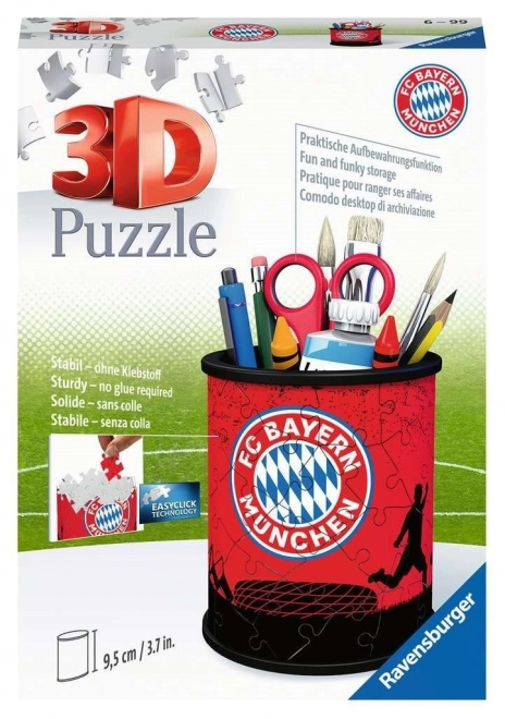 3D puzzle tartó: FC Bayern München - ravensburger