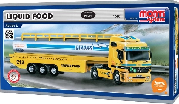 Monti System Liquid Food Actros L-MB 1:48 model